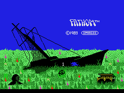 Fathom title screen for Colecovision